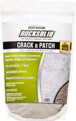 Rust-Oleum - 3 Lb Bag Crack-N-Patch - Concrete Gray, 1.5 Sq Ft Coverage - Benchmark Tooling