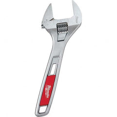 Milwaukee Tool - Adjustable Wrenches Wrench Type: Wide Jaw Wrench Size (Inch): 8 - Benchmark Tooling