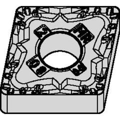 CNMG 433 Double-sided|G WP35CT, 3/64″ Corner Radius, 3/16″ Thick, 1/2″ Inscribed Circle, TiN, Turning Indexable Insert - Benchmark Tooling