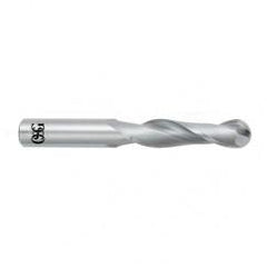 6mm Dia. - 76mm OAL - TiAlN CBD - Ball End SE EM - 2 FL - Benchmark Tooling