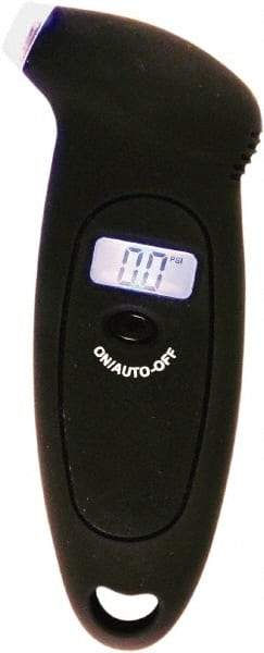 Milton - 5 to 100 psi Digital Ball Tire Pressure Gauge - LR44 Battery - Benchmark Tooling