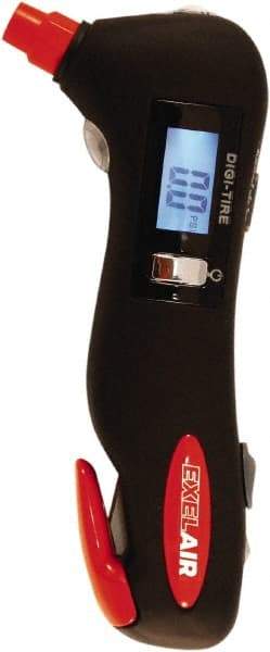 Milton - 5 to 100 psi Digital Ball Tire Pressure Gauge - AAA Battery - Benchmark Tooling