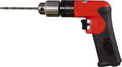 Sioux Tools - 1/4" Keyed Chuck - Pistol Grip Handle, 23,000 RPM, 12 LPS, 0.5 hp, 90 psi - Benchmark Tooling