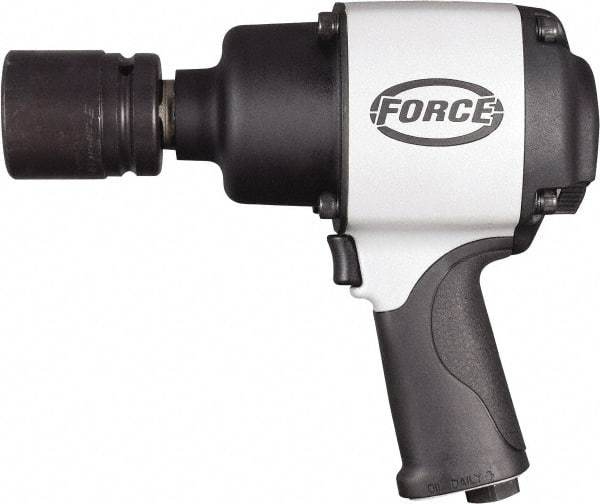 Sioux Tools - 1" Drive, 5,000 RPM, 1,100 Ft/Lb Torque Impact Wrench - Pistol Grip Handle, 800 IPM, 7.3 CFM, 90 psi, 3/8" Inlet - Benchmark Tooling