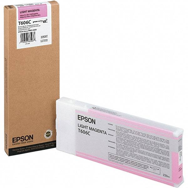 Epson - Light Magenta Ink Cartridge - Use with Epson Stylus Pro 4800, 4880 - Benchmark Tooling