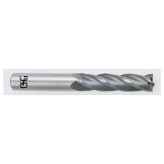 ‎1/8″ Dia. × 1/8″ Shank × 3/4″ DOC × 2-1/4″ OAL, Carbide, TiAlN, 4 Flute, Solid End Mill - Benchmark Tooling