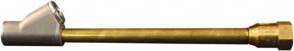 Milton - 150 Max psi Closed Check Brass Air Chuck - Straight Dual Foot Chuck, 1/4 FNPT - Benchmark Tooling