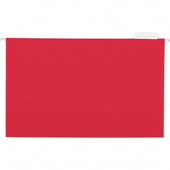 Universal One - 9-5/8 x 14-3/4", Legal, Red, Hanging File Folder - 11 Point Stock, 1/5 Tab Cut Location - Benchmark Tooling