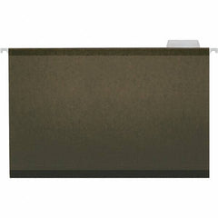 Universal One - 9-5/8 x 14-3/4", Legal, Standard Green, Hanging File Folder - 11 Point Stock, 1/5 Tab Cut Location - Benchmark Tooling