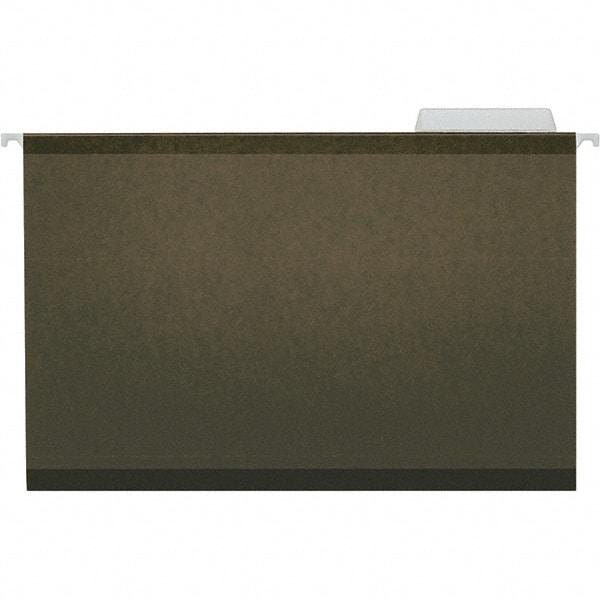 Universal One - 9-5/8 x 14-3/4", Legal, Standard Green, Hanging File Folder - 11 Point Stock, 1/3 Tab Cut Location - Benchmark Tooling