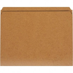 UNIVERSAL - 9-5/8 x 11-3/4", Letter Size, Kraft, File Folders with Top Tab - 11 Point Stock, Straight Tab Cut Location - Benchmark Tooling