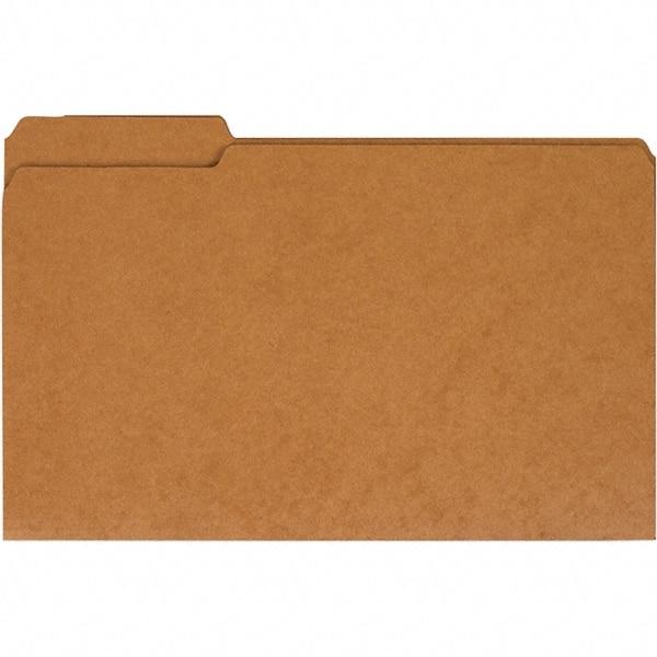 UNIVERSAL - 9-5/8 x 14-3/4", Legal, Kraft, File Folders with Top Tab - 11 Point Stock, 1/3 Tab Cut Location - Benchmark Tooling