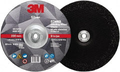 3M - Depressed-Center Wheels Wheel Diameter (Inch): 9 Wheel Thickness (Decimal Inch): 0.2500 - Benchmark Tooling
