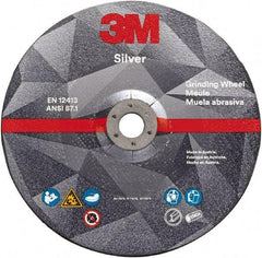 3M - Depressed-Center Wheels Wheel Diameter (Inch): 6 Wheel Thickness (Decimal Inch): 0.2500 - Benchmark Tooling