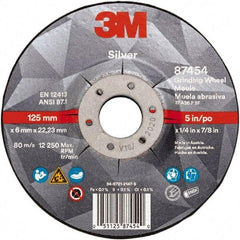 3M - Depressed-Center Wheels Wheel Diameter (Inch): 5 Wheel Thickness (Decimal Inch): 0.2500 - Benchmark Tooling