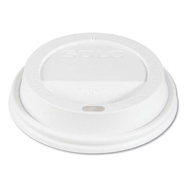 DART - Traveler Cappuccino Style Dome Lid, Fits 10 oz Cups, White, 100/Pack, 10 Packs/Carton - Benchmark Tooling