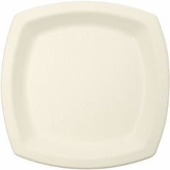 Solo - 6-45/64" Bare Eco-Forward Sugarcane Dinnerware - Ivory - Benchmark Tooling