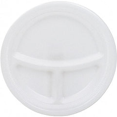 Solo - 9" Foam Plates - White - Benchmark Tooling