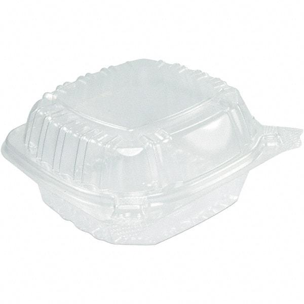 DART - 13-51/64 oz Hinged Clear Containers - Clear - Benchmark Tooling