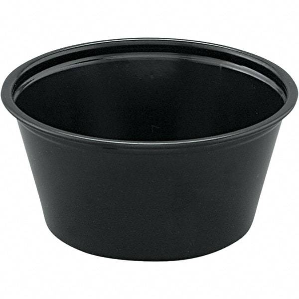 Solo - 2 oz Polystyrene Portion Cups - Black - Benchmark Tooling