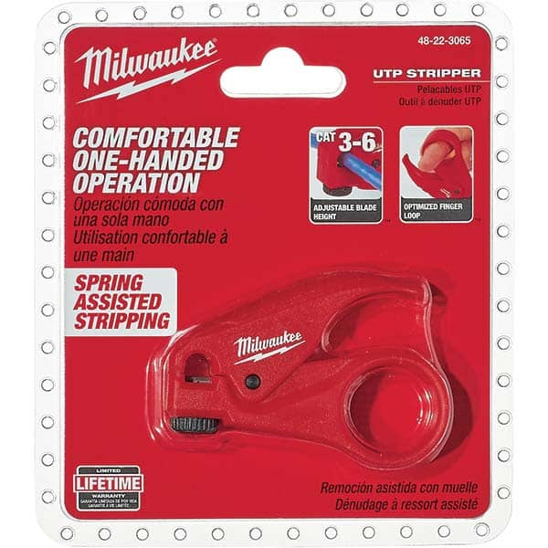 Milwaukee Tool - Wire & Cable Strippers Type: Wire Stripper Maximum Capacity: 6 AWG - Benchmark Tooling