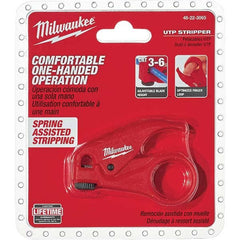 Milwaukee Tool - Wire & Cable Strippers Type: Wire Stripper Maximum Capacity: 6 AWG - Benchmark Tooling