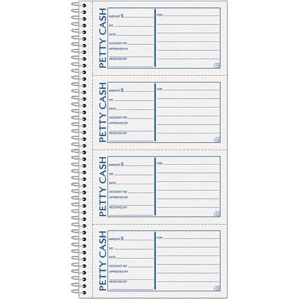 TOPS - 200 Sheet, 5-1/2 x 11", Receipt Book - Pink & White - Benchmark Tooling