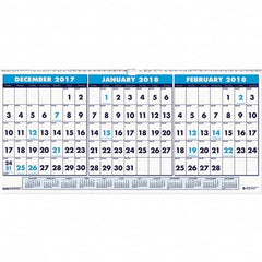 House of Doolittle - 4 Sheet, 23-1/2 x 12", Wall Calendar - Benchmark Tooling