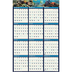 House of Doolittle - 1 Sheet, 24 x 37", Erasable Wall Calendar - Benchmark Tooling