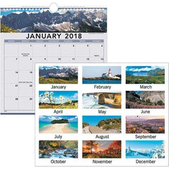 AT-A-GLANCE - 12 Sheet, 12 x 12", Wall Calendar - Benchmark Tooling