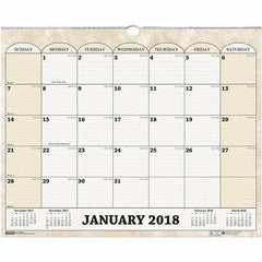 House of Doolittle - 12 Sheet, 14-7/8 x 12", Wall Calendar - Benchmark Tooling