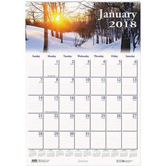 House of Doolittle - 12 Sheet, 12 x 16-1/2", Wall Calendar - Scenic - Benchmark Tooling