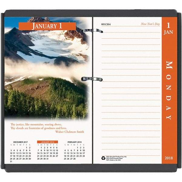 House of Doolittle - 365 Sheet, 3-1/2 x 6", Desk Calendar Refill - Nature - Benchmark Tooling