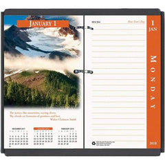 House of Doolittle - 365 Sheet, 3-1/2 x 6", Desk Calendar Refill - Nature - Benchmark Tooling