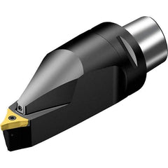 Sandvik Coromant - Left Hand Cut, Size C8, CP-A1108 Insert Compatiblity, Modular Turning & Profiling Cutting Unit Head - Through Coolant, Series CoroTurn Prime - Benchmark Tooling