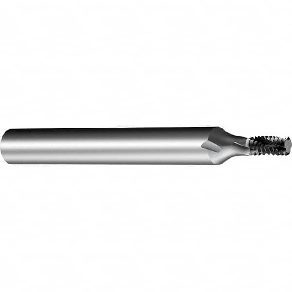 Sandvik Coromant - 0.189" Cutting Diam, 3 Flute, Solid Carbide Helical Flute Thread Mill - Internal Thread, 9mm LOC, 6mm Shank Diam - Benchmark Tooling