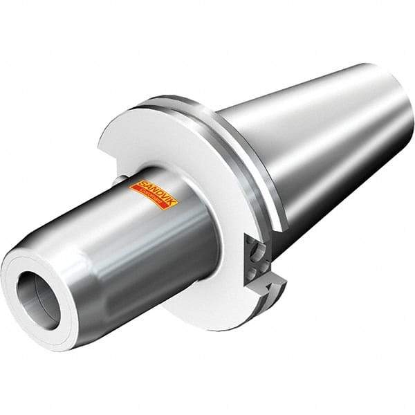 Sandvik Coromant - CAT40 Taper Shank, Hydraulic Tool Holder/Chuck - 45mm Nose Diam, 95mm Projection, 57mm Clamp Depth, 18,000 RPM, Through Coolant - Exact Industrial Supply
