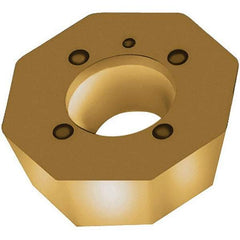 Walter - ODMW060508 A57 Grade WKP35G Carbide Milling Insert - TiAlN/TiN Finish, 5.56mm Thick, 5/8" Inscribed Circle, 0.8mm Corner Radius - Benchmark Tooling