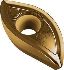 Walter - XDMT3207200 F55 Grade WKP35G Carbide Milling Insert - TiAlN/TiN Finish, 7.5mm Thick, 1mm Corner Radius - Benchmark Tooling