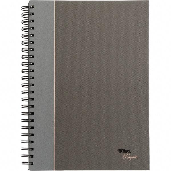 TOPS - 96 Sheet, 8-1/4 x 11-3/4", Legal/Wide (Style) Business Notebook - Black & Gray - Benchmark Tooling