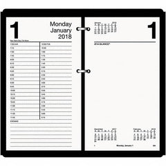 AT-A-GLANCE - 730 Sheet, 4-1/2 x 8", Calendar Refill - White - Benchmark Tooling
