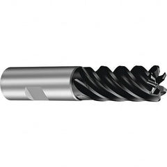 Sandvik Coromant - 16mm, 6 Flute, Solid Carbide, 3mm Corner Chamfer End Mill - 42° Helix, 34mm LOC - Benchmark Tooling