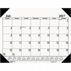 House of Doolittle - 14 Sheet, 22 x 17", Desk Pad Calendar - White - Benchmark Tooling