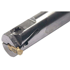 Iscar - 16mm Min Bore Diam, 160mm OAL, 16mm Shank Diam, GEHIM Indexable Boring Bar - 2.5mm Max Bore Depth, GEPI Insert, Clamp Holding Method - Benchmark Tooling