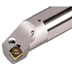 Iscar - 50mm Min Bore Diam, 200mm OAL, 25mm Shank Diam, A-PCLN Indexable Boring Bar - 51mm Max Bore Depth, CNMX 1207.. Insert, Clamp Holding Method - Benchmark Tooling