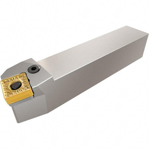 Iscar - PSBO, Left Hand Cut, 1-1/4" Shank Height x 1-1/4" Shank Width, Neutral Rake Indexable Turning Toolholder - 6" OAL, Multiple Insert Compatibility, Series DoveIQTurn - Benchmark Tooling