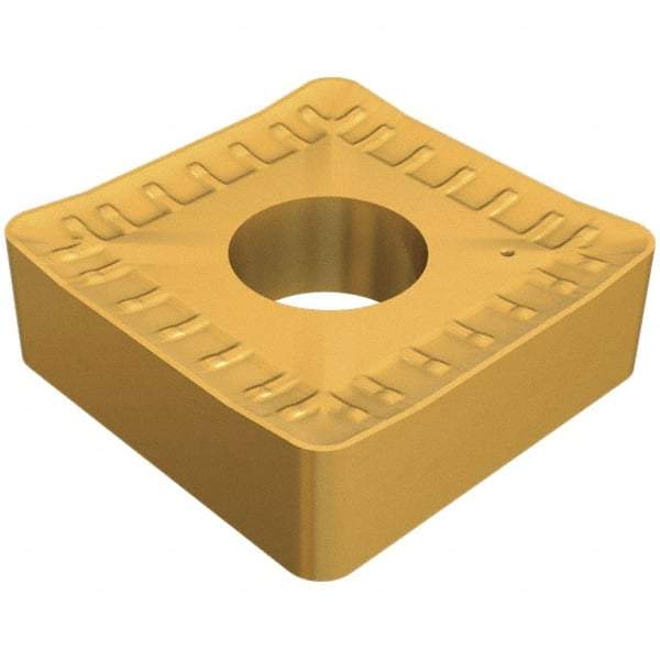 Iscar - SNMM644 NM Grade IC830 Carbide Turning Insert - TiAlN/AlTiN/TiN Finish, 90° Square, 19.05mm Inscr Circle, 6.35mm Thick, 1.6mm Corner Radius - Benchmark Tooling