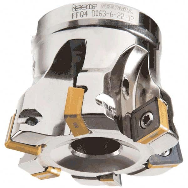 Iscar - Indexable High-Feed Face Mills Cutting Diameter (Decimal Inch): 1.141 Cutting Diameter (mm): 29 - Benchmark Tooling