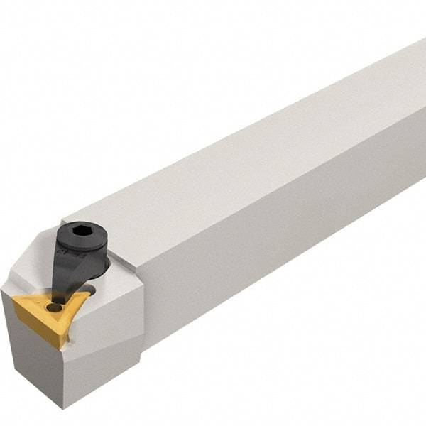 Iscar - CTFP, Right Hand Cut, 25mm Shank Height x 25mm Shank Width, Neutral Rake Indexable Turning Toolholder - 150mm OAL, TP.. Insert Compatibility, Series Isoturn - Benchmark Tooling