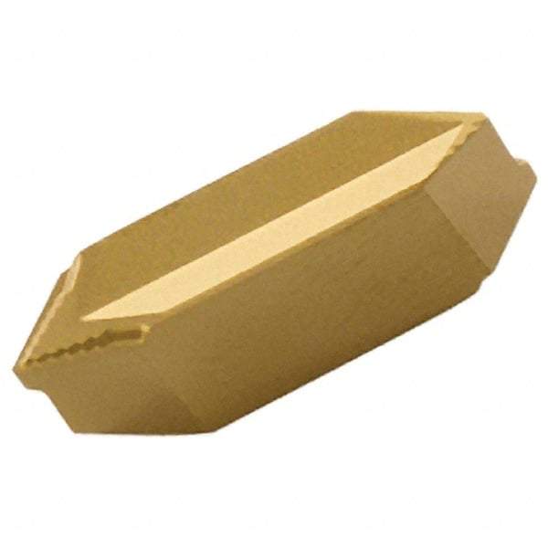 Iscar - TIP4 MT Grade IC08, Internal/External Partial Profile 60° Threading Insert - 16 TPI Ext Pitch, Neutral Insert, Uncoated, Carbide - Benchmark Tooling